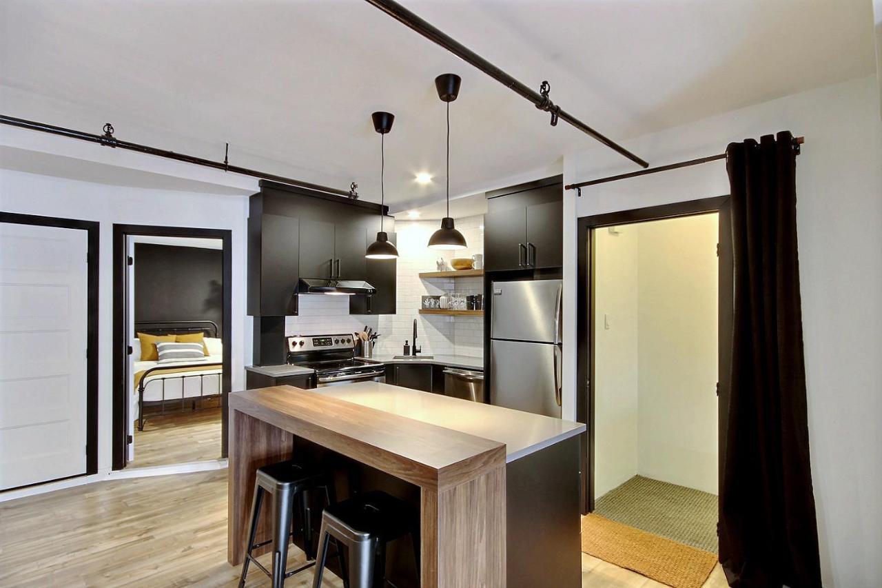 Le Gentleman // Downtown Spacious Condo Québec Dış mekan fotoğraf