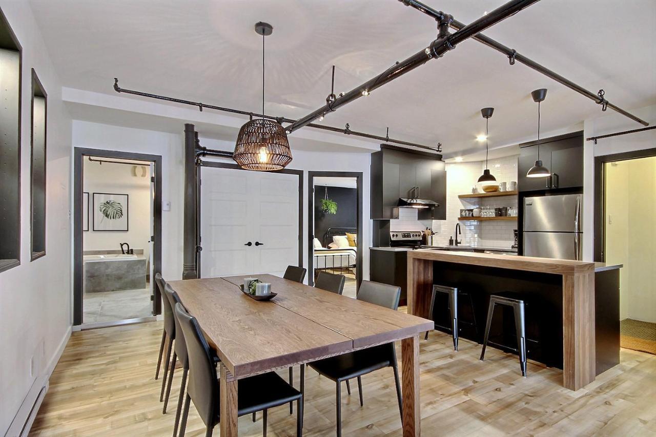 Le Gentleman // Downtown Spacious Condo Québec Dış mekan fotoğraf